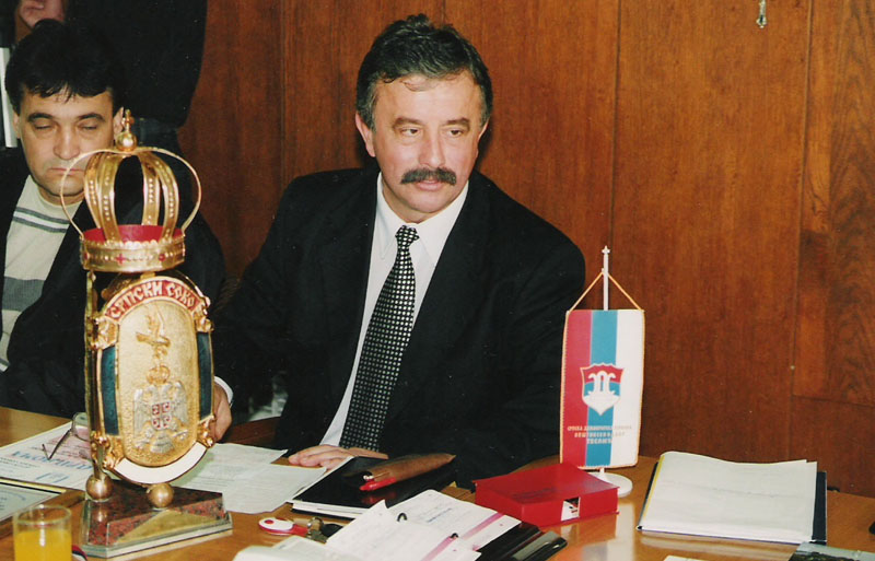 Славољуб Петричевић - старешина Српског соколског друштва